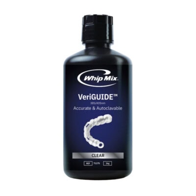 Whip Mix VeriGUIDE™, líquido para guías de impresión dentales, de alta precisión, autoclave, compatible con equipos odontológicos.