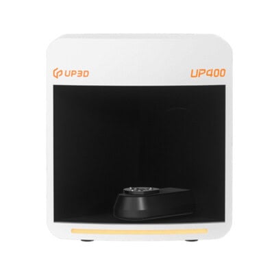 Binario Digital Equipo y Suministros Dentales 7 UP3D UP400 impresora 3D dental de alta precisión para prototipos y modelos odontológicos. Equipamiento esencial para clínicas y laboratorios dentales que buscan innovación y exactitud.