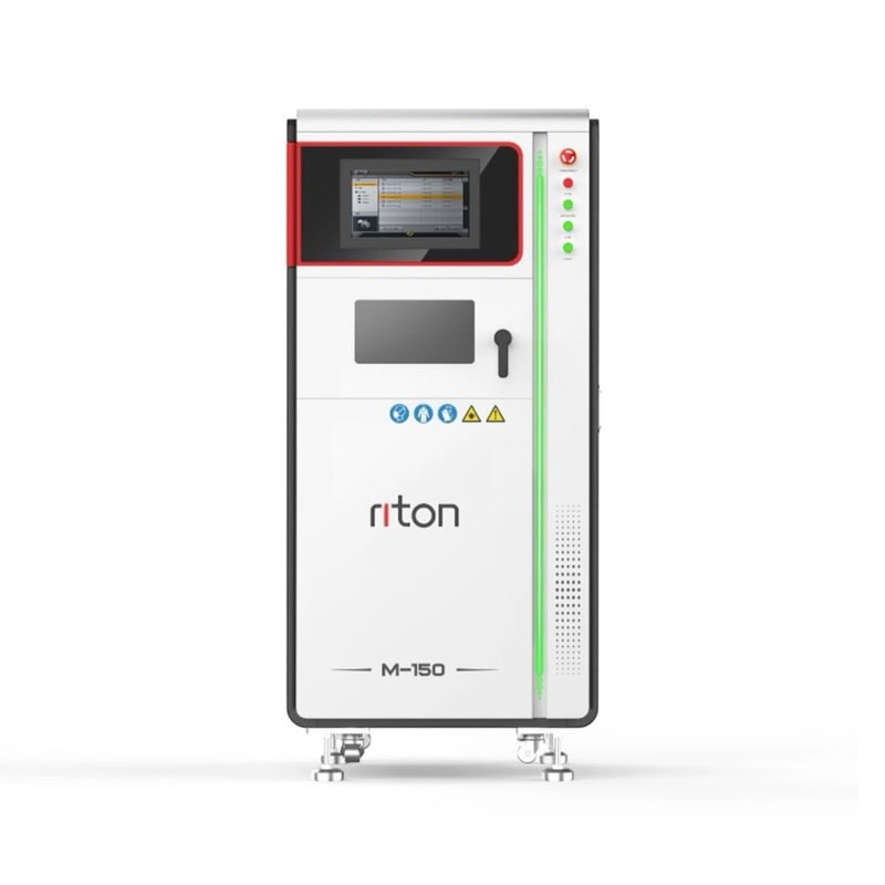 Impresora 3D de metal M-150 1 Equipo dental Ritón M-150 para procesamiento de materiales dentales, con pantalla táctil y controles intuitivos, ideal para clínicas odontológicas modernas.