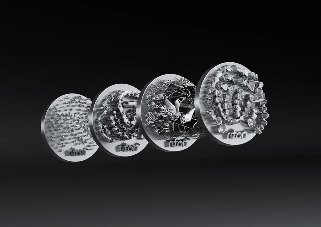 Impresora 3D de metal MLab 12 Herramientas dentales en diferentes tamaños y formas para procedimientos odontológicos precisos y eficientes.