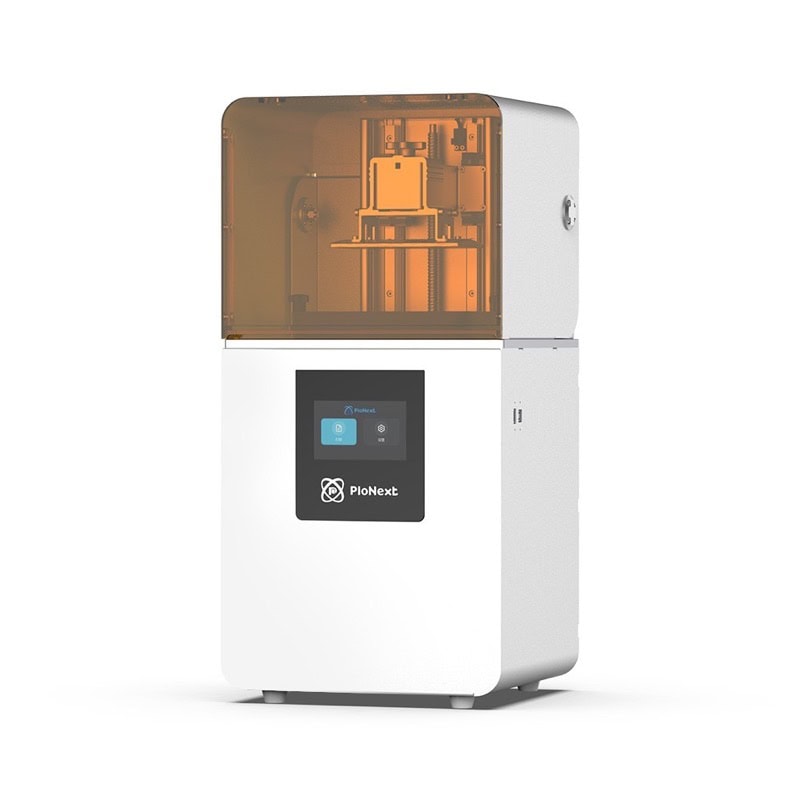 Impresora 3D de resina PioCreat D150 1 Impresora 3D dental moderna para fabricación de modelos y prótesis con alta precisión.