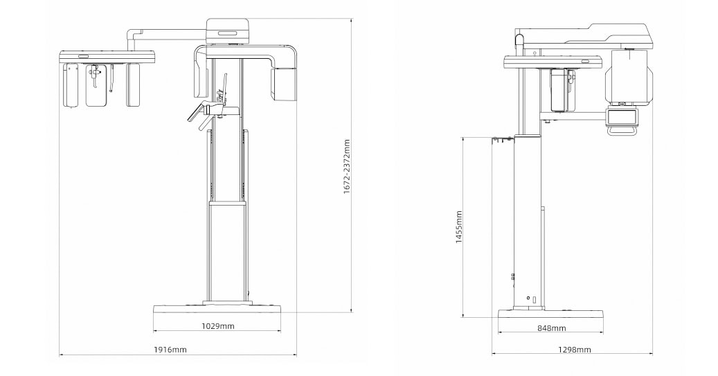 Dimensiones del Smart3D-X con CEF